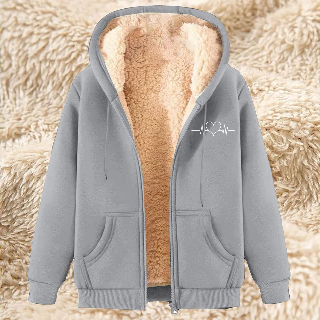 Sweat à capuche en polaire pour homme avec doublure polaire, épais et chaud pour l'hiver, polaire d'agneau pour l'automne et l'hiver