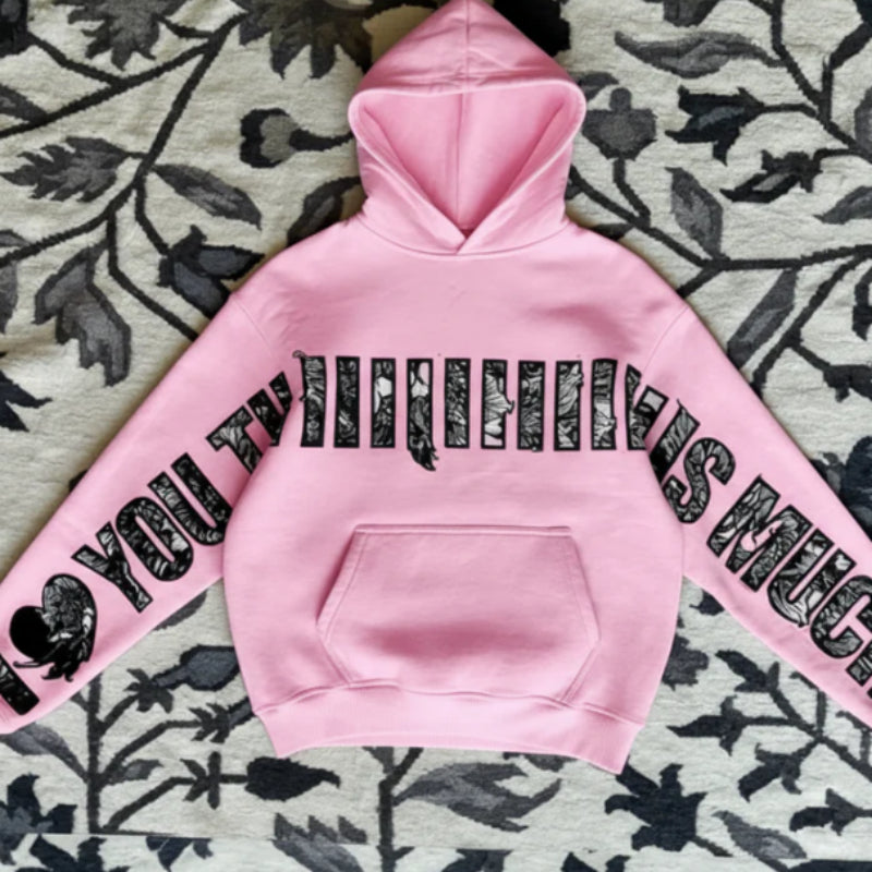 Sweat à capuche en coton de haute qualité, collection automne femme